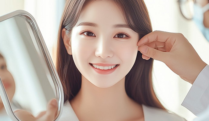 과한 애교 디자인 권유 없음/네츄럴 이미징